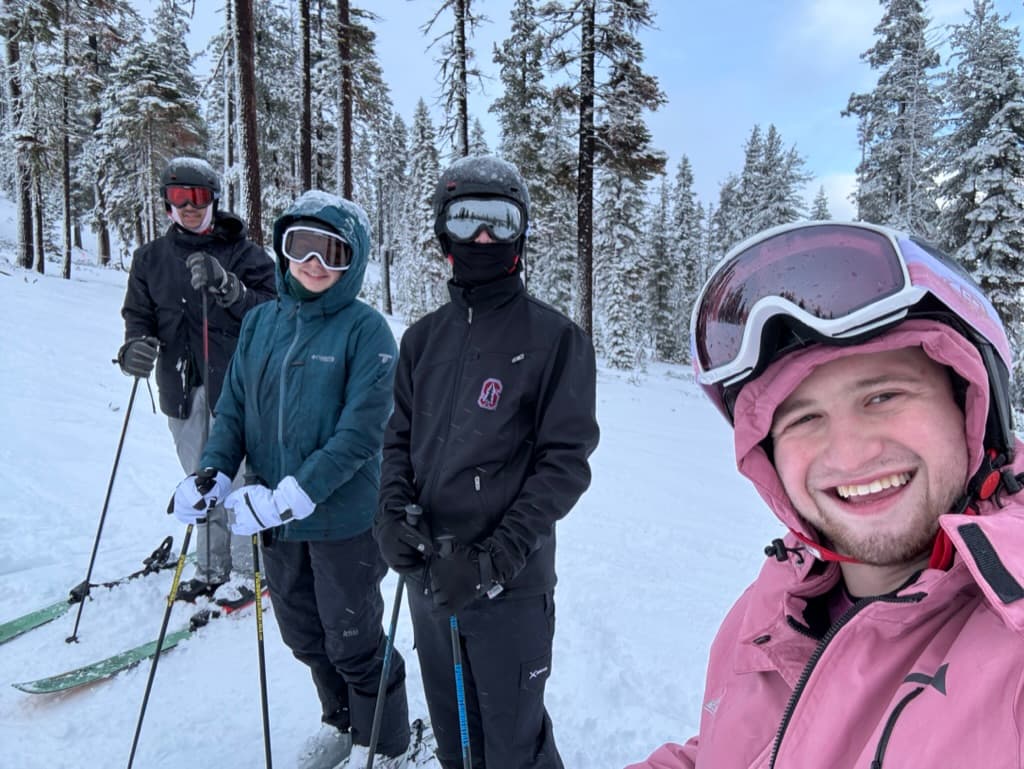 Skiing in Tahoe 2
